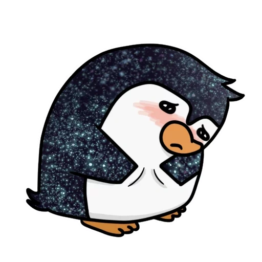 emoji, pinguin