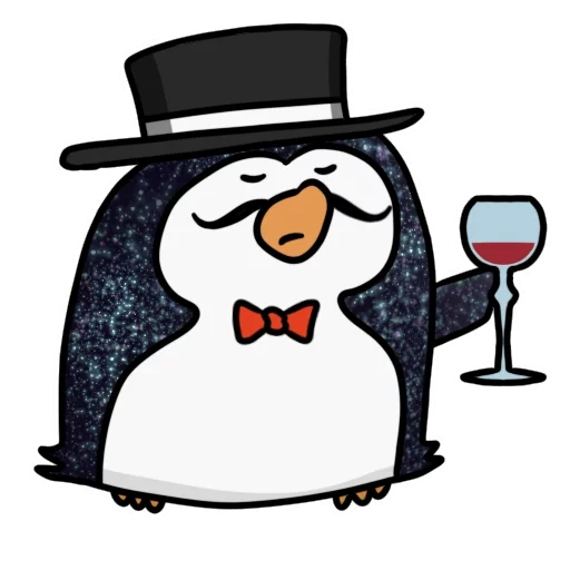 pingouins, cartoon de pingouin