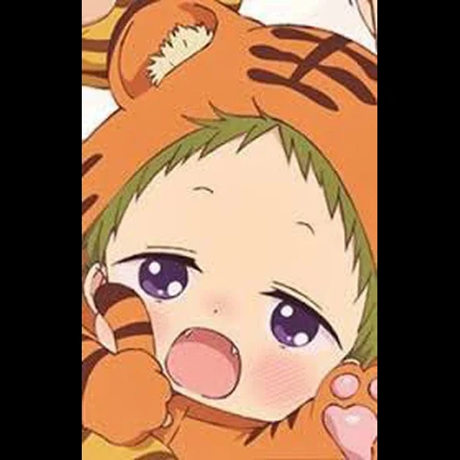 anime kawai, precioso anime, niños de anime, personajes de anime, gakuen babysitters kotaro