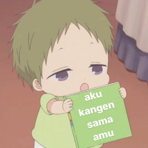 diagram, anime kotaro, anime bayi, karakter anime, pengasuh sekolah kotaro