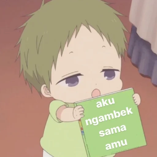 diagram, anime kotaro, anime bayi, karakter anime, pengasuh sekolah kotaro