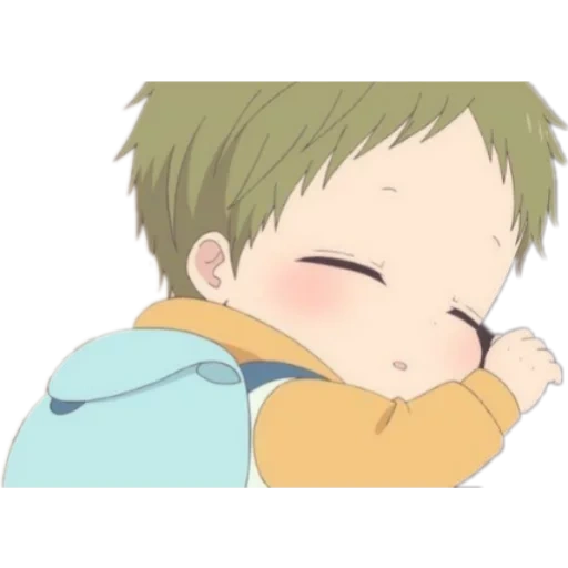 imagen, anime lindo, personajes de anime, el arte de anime es encantador, bebé de anime kotaro