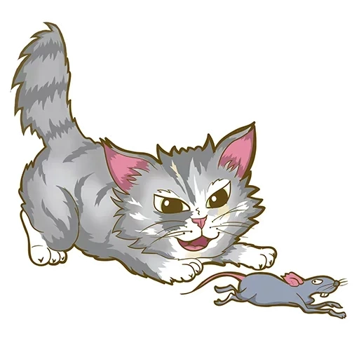 stiker telegram kucing, stiker telegram kucing ceria