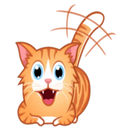 gato, gato clipart, gato de dibujos animados, gato de dibujos animados, gato de dibujos animados