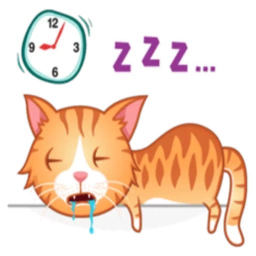 gato, gato, gatos, dibujo de gato dormido psd