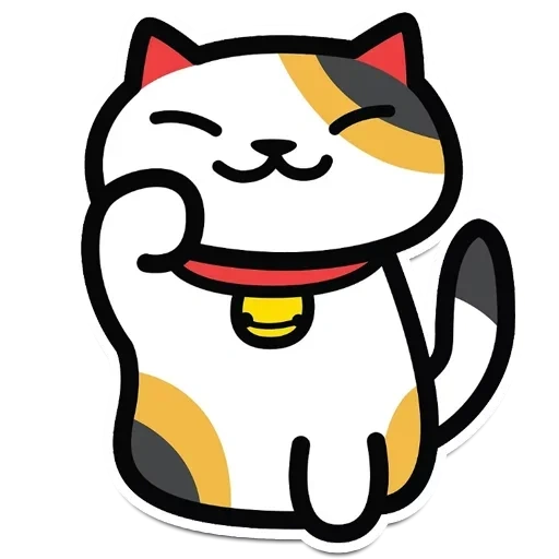 chat, mini chat, maneki neko, maneki neko, neko atsume kitty collector