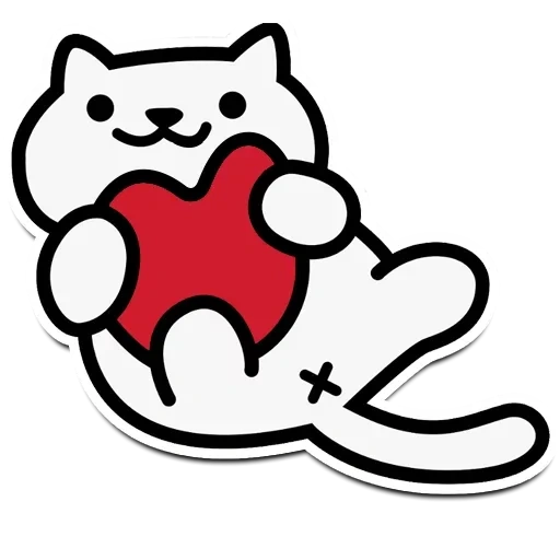 der kater, katzen, kitty heart, katzener mit herzen, neko atsume kitty collector