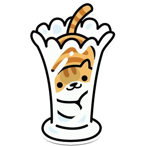 tumblr, becher, neko atsume, milch cocktail, milchcocktailmuster