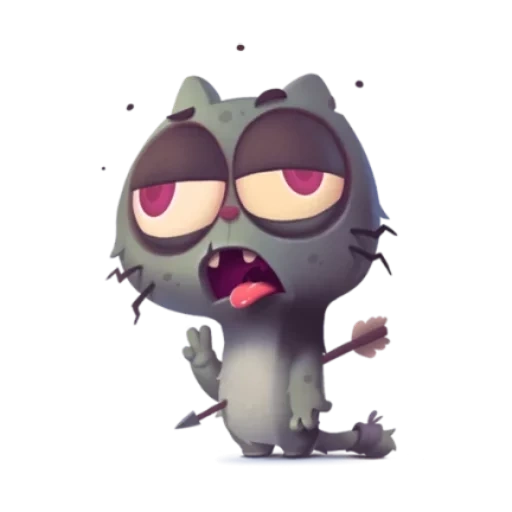 funny, zombie cat, weber taffy, alexander bortnikov, cute animal patterns