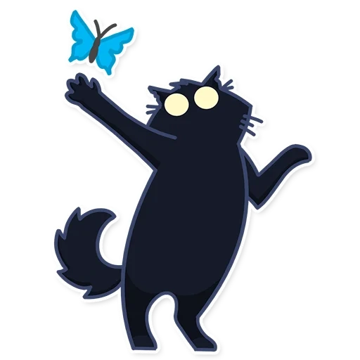 schwarzer kater, kitty scratch, die silhouette einer schwarzen katze, schwarzer katzen cartoon, die schwarze katze kratzt sich