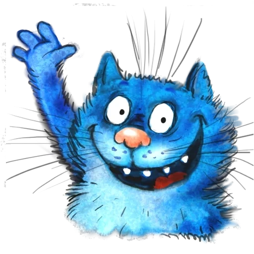 gatto blu, gatto blu, gatto blu, gatto blu tg, gatto blu di irina zenuk