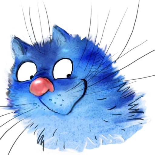 синий кот, синие коты, кот голубой, синие коты ирины, синие коты ирины зенюк
