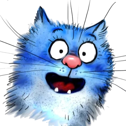 die blaue katze, blue cat tg, irina's blue cat, rina zenyuk blaue katze, die blaue katze von irina zeniuk