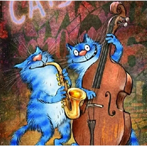gato azul, el gato de rina zenyuk, el gato azul de rina zenyuk, el gato azul de irina zenuk, erina zenyuk blue cat 2018