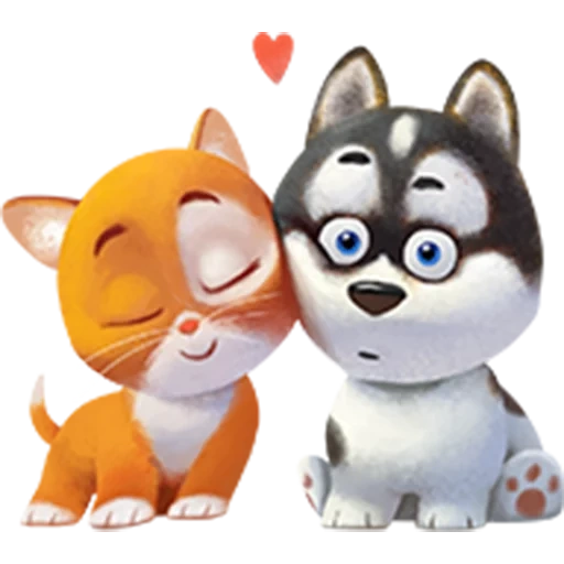 anime, chien chat, animaux, smilik moore, chiot de jouets imc jouet interactif