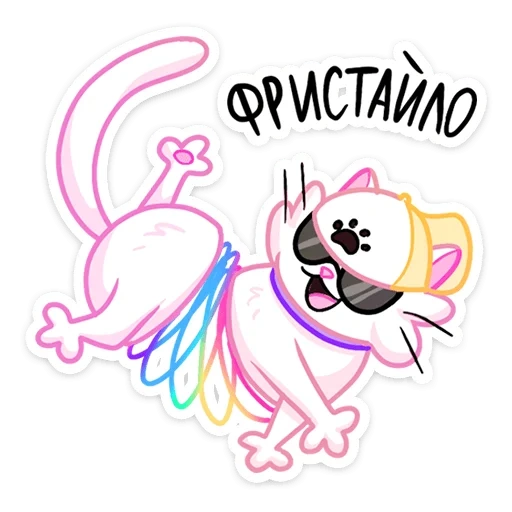 characters, catastrophe, cat stickers