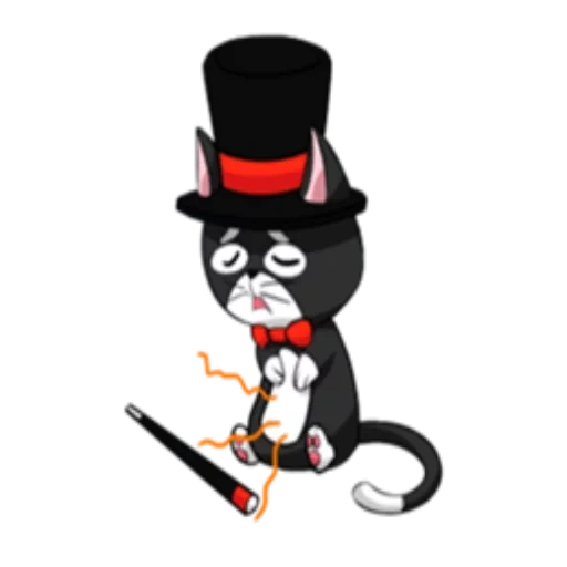cats, félins, drôle, tuxedo cat, illustration du chat