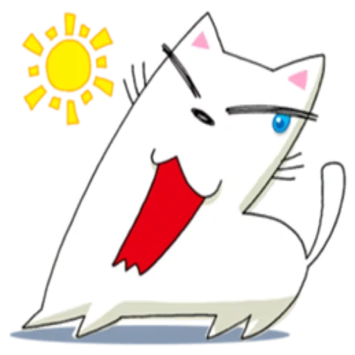 cat, kucing, kucing, grey and white cat, vektor kucing putih yang lucu