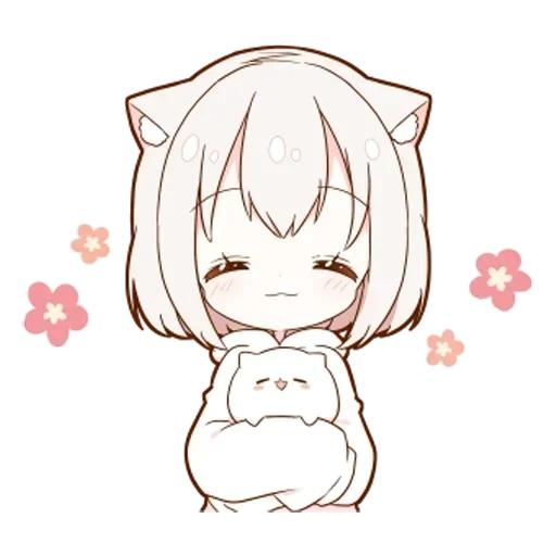 innere medizin, abb, chibi uchiko, mini uchiko, anime mini neko