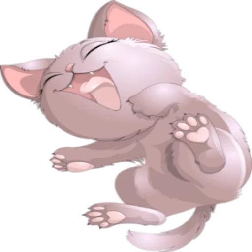 cat, cats and mice, pink cat, laughing cat, cat pink