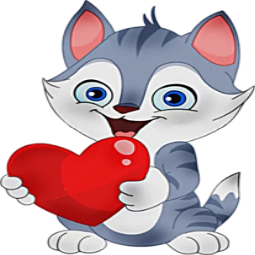 un gatto, cuore gatto, cuori di gatto, catcers with hearts, cuore del gattino