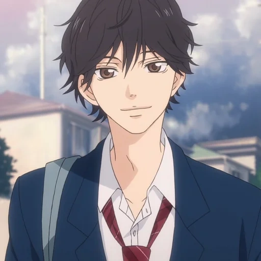 ao haru ride, die straße der jugend, anime road der jugend, die straße der jugend mabuchi, die straße der jugend tanaka