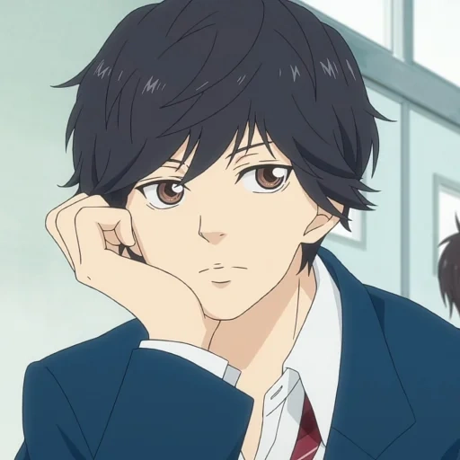 imagen, ao haru ride, el camino de la juventud, el camino de la juventud mabuchi, el camino de la juventud tanaka