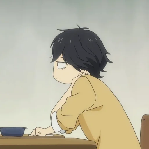 animation, figure, cartoon characters, kamenskih nasja, barakamon subtitles