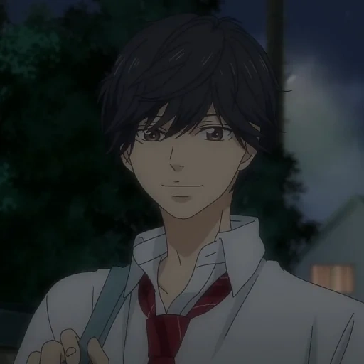 anime boy, ao haru ride, cartoon character, the road to animation youth, mabuqi's road to youth