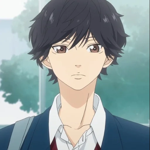 figure, ao haru ride, the road to youth, the road to animation youth, mabuqi's road to youth