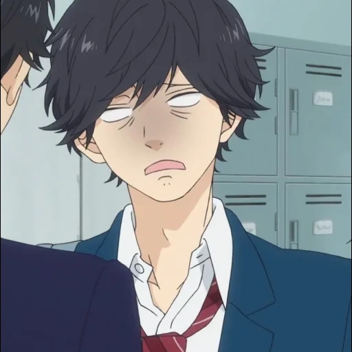 figure, ao haru ride, the road to youth, the road to youth in the village, mabuqi's road to youth