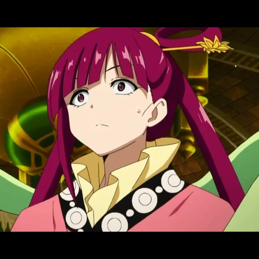 magi, anime, kogueka ren, lovelitchi's reaction, magic labyrinth of magic 1