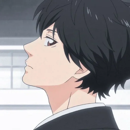 foto, anime é simples, personagens de anime, a estrada da juventude do anime, kou mabuchi ao haru ride