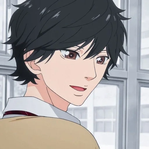 ragazzi anime, ao haru ride, personaggi anime, la strada della gioventù mabuchi, anime road of youth mabuchi