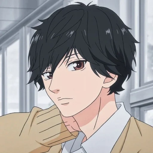 haru, ao haru ride, personaggi anime, strada anime della giovinezza, la strada della gioventù mabuchi