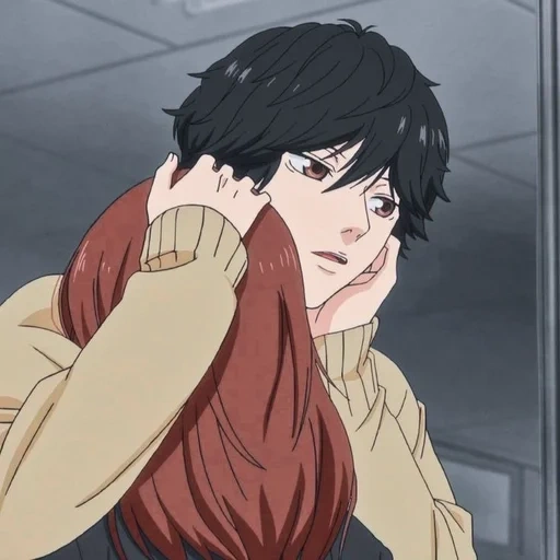 ao haru ride, jalan pemuda, anime naik ao haru, anime road of youth, jalan mabuchi pemuda