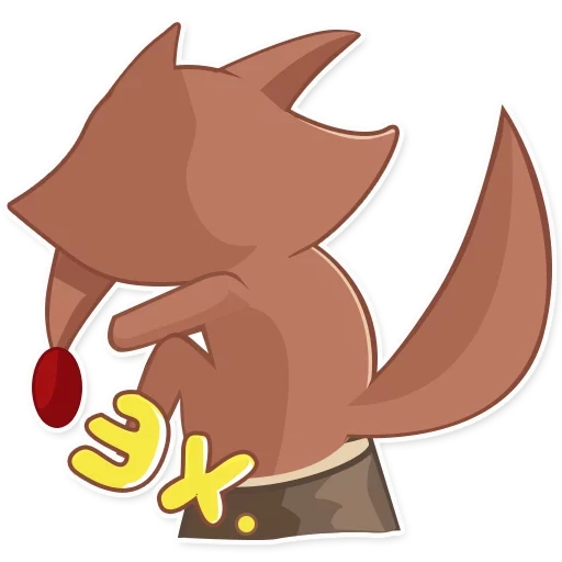 coyote, astuto, chibi de foxy, gatito siamés