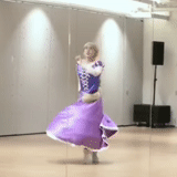 bailando, mujer joven, el mundo de la danza, baile de bola, baile oriental