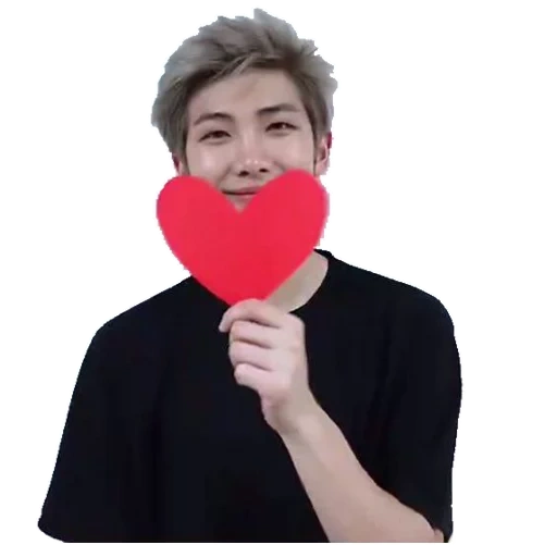 rm bts, namjun, bts namjun, kim namjun heart, bts february 14 namjun