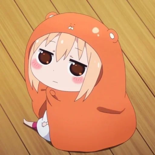 umaru, tsun ohmaru, daimaru chen chibi, omaru à deux visages, daimaru la sœur à deux visages de l'anime