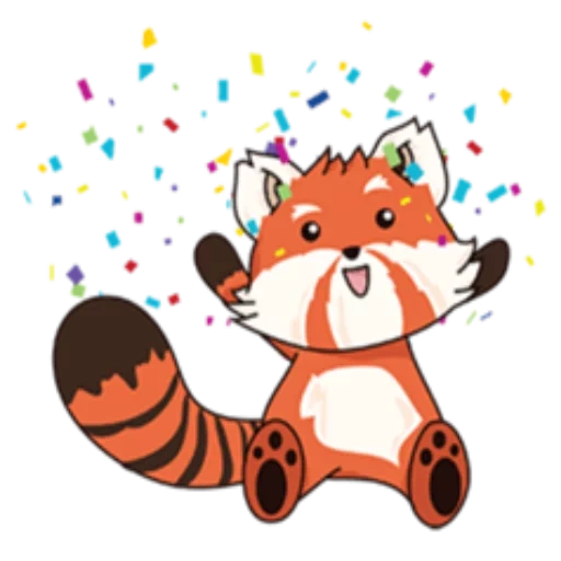 panda merah, panda merah, panda merah pf, avatar panda merah, kartun panda merah