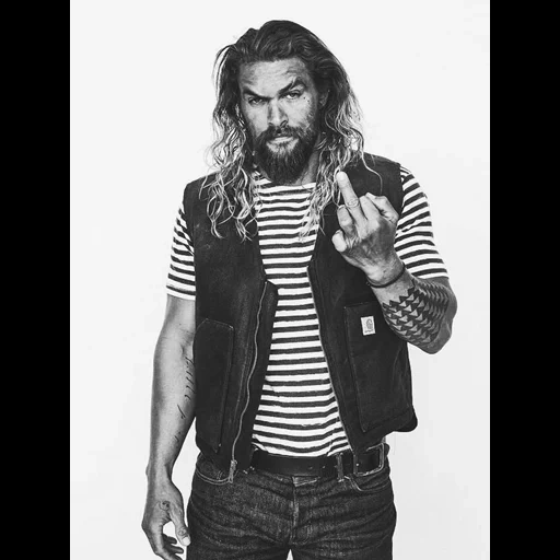 momoa, jason momoya, game of thrones, jason momo noir blanc, fans de jason momo