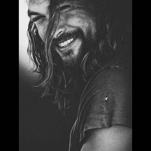 jason momoa, retrato, hombre guapo, jason momoa mem, actor jason momoa