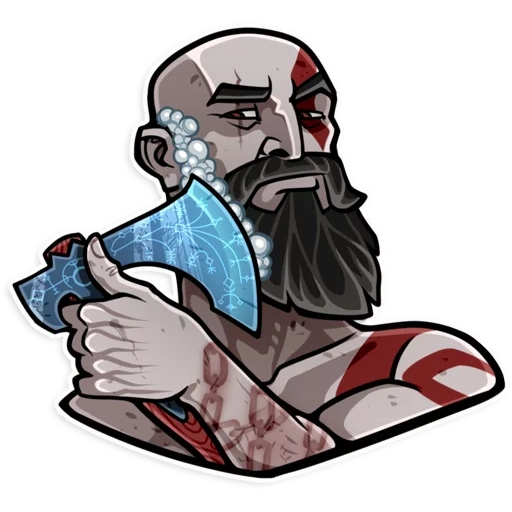 kratos, god war, kratos war god, karakter fiksi