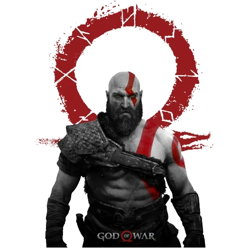 кратос, god war, god war 4 рендер, god war 4 постер, god war рагнарек