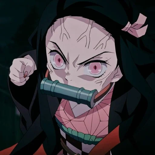 nazuko kamado, descarregando demônios, a lâmina é um demônio dissecador, lâminas não zuco cortando demônios, anime blade cutting demons non zero