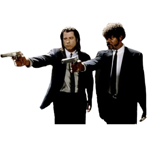 pulp fiction, jules pulp fiction, trawalt pulp fiction, vincent jules pulp fiction, vincent jules's pulp fiction pistol