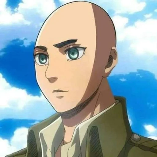 eren yeager, attacco dei titani, connie springer, attacco dei personaggi di titani, connie springer attack titans