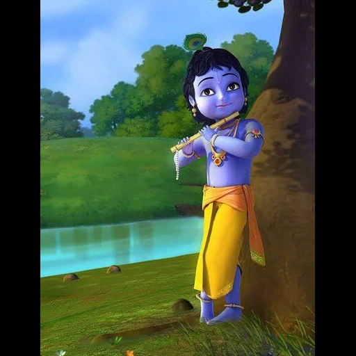 cartone animato di krishna, little krishna, cartoon di krishna, cartoni animati sui bambini di krishna, serie animata little krishna