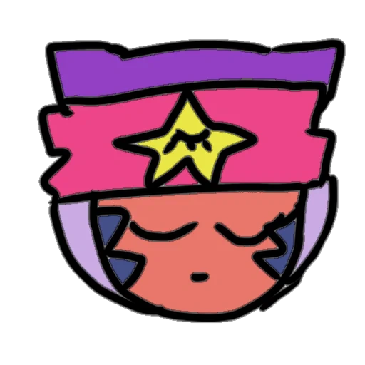 emoji, brawl stars, crooked broven stars